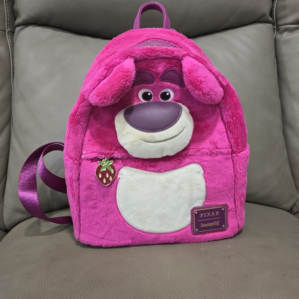 Loungefly Disney Pixar Toy Story Lotso Mini Backpack